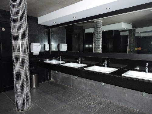 Un baño de Apart Spa Linda Bay