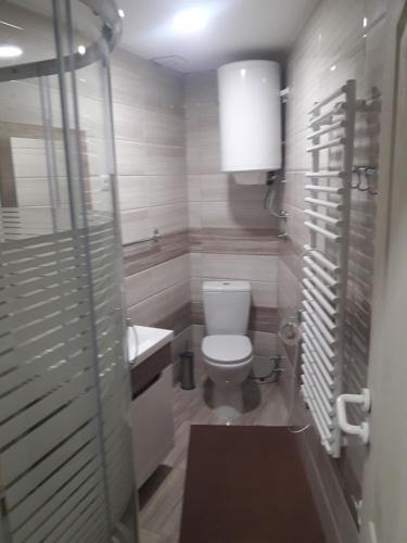 Ένα μπάνιο στο Apartmani Nikola u vili Semeteš