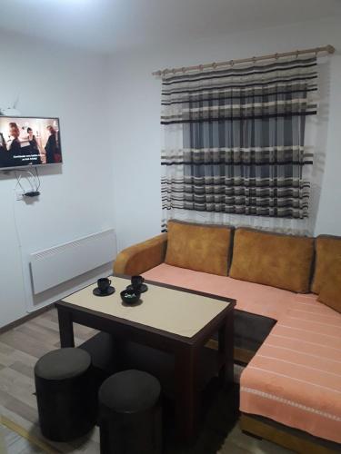Μια τηλεόραση ή/και κέντρο ψυχαγωγίας στο Apartmani Nikola u vili Semeteš