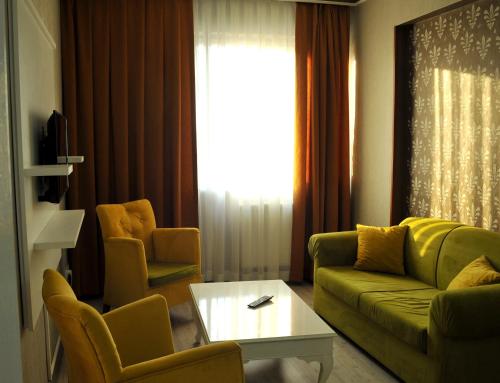 Area soggiorno di Lion City Hotel Ankara