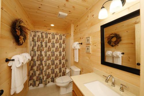 Kylpyhuone majoituspaikassa Buckhorn Ridge