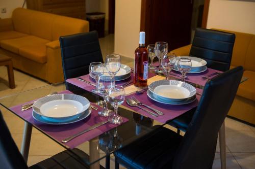 Zona de estar de Zante Xigia Bay villas