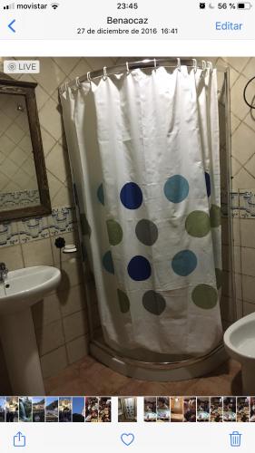 Ванная комната в Apartamento Abril