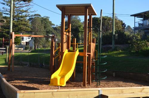 
Children's play area at Tuross Beach Cabins & Campsites
