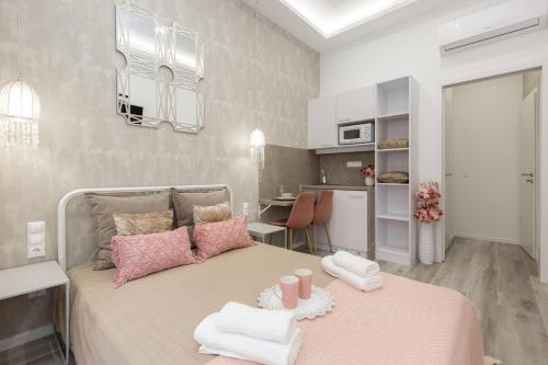 Köök või kööginurk majutusasutuses Budapest Holidays Harmony