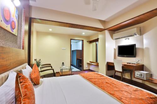 Televisyen dan/atau pusat hiburan di Hotel President