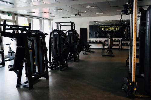 
The fitness center and/or fitness facilities at Hotel Britannia
