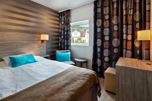 Katil atau katil-katil dalam bilik di Quality Hotel Sogndal