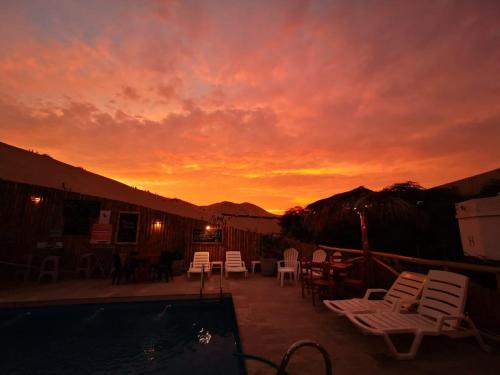 Üldine mäevaade või majutusasutusest Ecocamp Huacachina pildistatud vaade