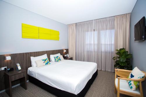 Ibis Styles The Entranceにあるベッド