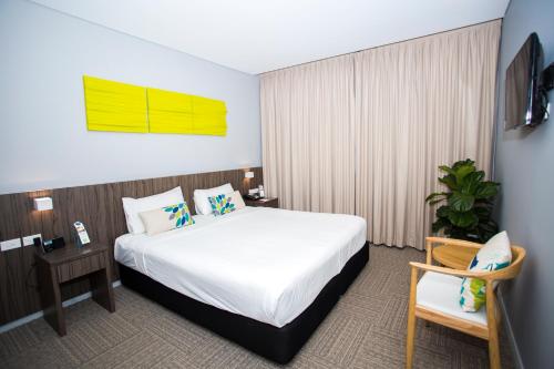 Ibis Styles The Entranceにあるベッド