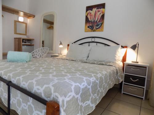 Posteľ alebo postele v izbe v ubytovaní Villa Osumare Guest House