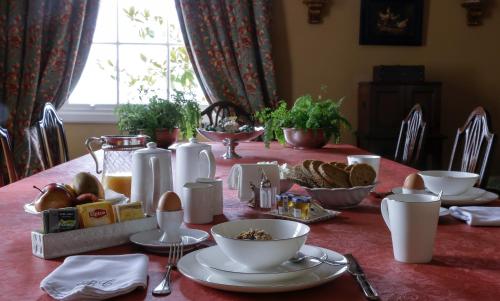 Mad på bed and breakfast-stedet eller i nærheden