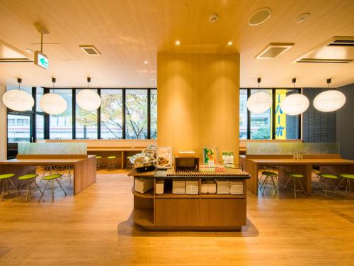 Restaurace v ubytování Super Hotel Tokyo Kinshicho Ekimae