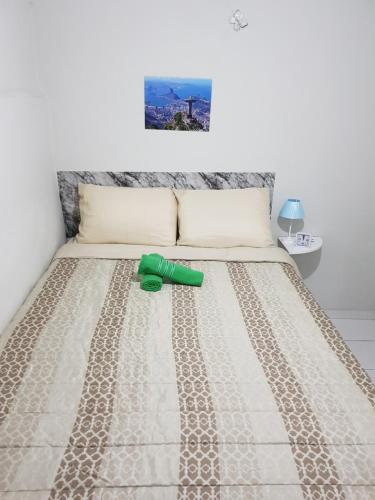 Postel nebo postele na pokoji v ubytování Sobrado Botafogo Guesthouse