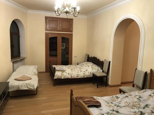 Krevet ili kreveti u jedinici u objektu Gorgeous Villa With The Best View Of Ararat Mount