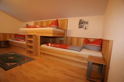 Postel nebo postele na pokoji v ubytování Ferienwohnung Krug