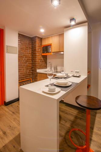 Cucina o angolo cottura di Hostal Boutique Black Cat