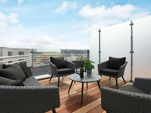 Χώρος καθιστικού στο 8 person holiday home in Ringkøbing-By Traum