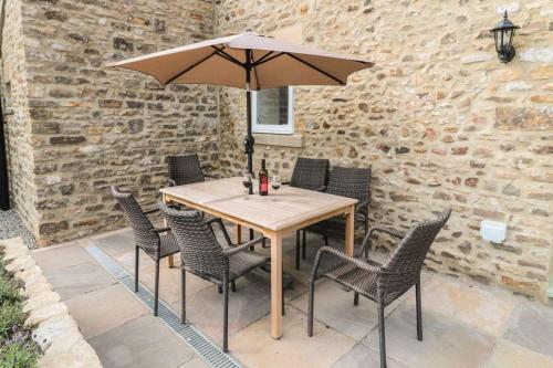 Patio nebo venkovní prostory v ubytování Hayloft Cottage