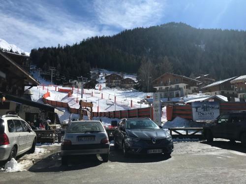 Το Studio Chalet club - pied des pistes τον χειμώνα