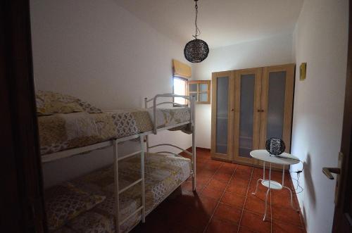 Krevet ili kreveti na kat u jedinici u objektu Casa Caballería