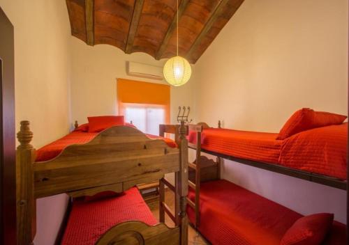 Posteľ alebo postele v izbe v ubytovaní Casa Rural Villa Mara