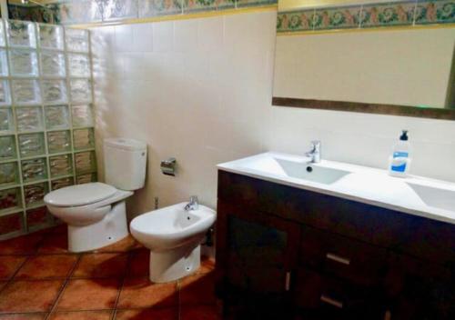 Bathroom sa Casa Rural Villa Mara