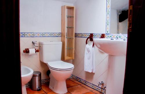 Koupelna v ubytování Ribatejo Villa
