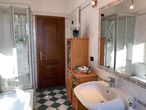 Kupatilo u objektu Villa Vigna