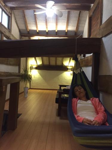 Kumano Winery Guest Houseにあるベッド