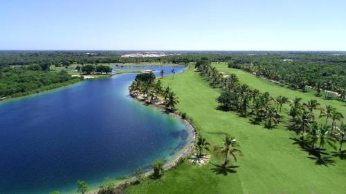Landskap semula jadi dekat dengan resort