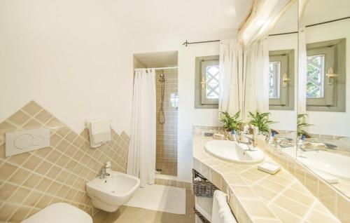Ένα μπάνιο στο Villa La Nicchia