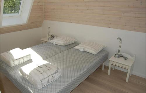 Posteľ alebo postele v izbe v ubytovaní Tidligere Gammelmark 26