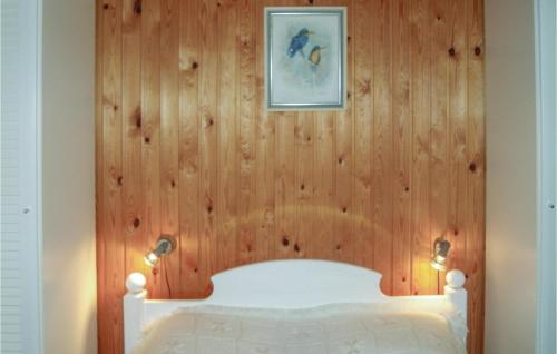 Ένα ή περισσότερα κρεβάτια σε δωμάτιο στο Beautiful Home In Spttrup With Wifi