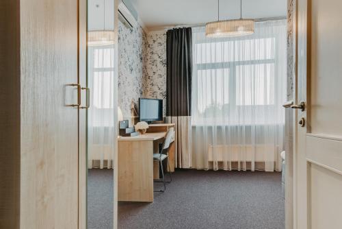 Postel nebo postele na pokoji v ubytování Wolmar
