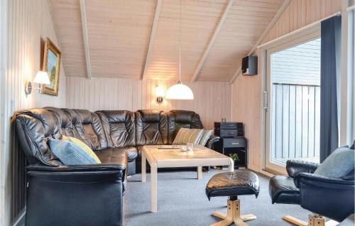 Posezení v ubytování Holiday Home Kirksvej Hvide Sande Xii