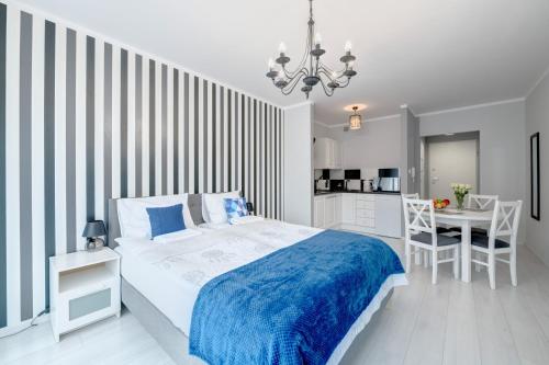 Ένα ή περισσότερα κρεβάτια σε δωμάτιο στο Fancy Apartments Old Town