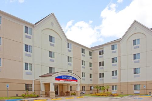 an exterior view of a hospital building at Candlewood Suites Houston Medical Center by IHG in Houston