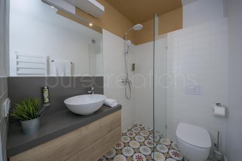 Ванная комната в Ermine Suites