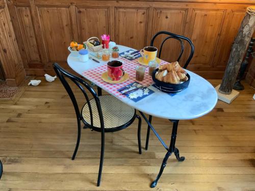 Mad på bed and breakfast-stedet eller i nærheden