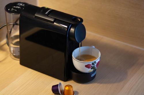 Gästehaus Schernthanerにあるコーヒーまたはお茶