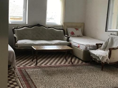 Χώρος καθιστικού στο Acan Apart günlük kiralık ev daire Ürgüp
