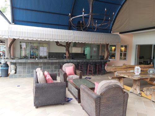 Area soggiorno di Rockview Lodge