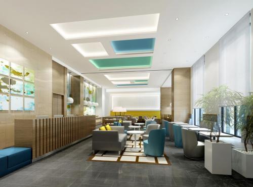 Posezení v ubytování Holiday Inn Express Langfang Park View by IHG