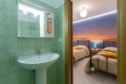 Kylpyhuone majoituspaikassa Le Stanze del Sole