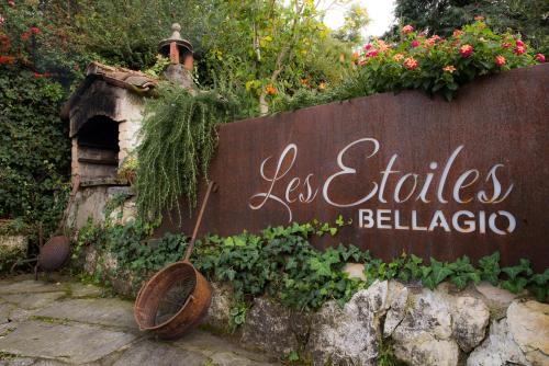 a sign that says les chocolates beelzebolisolis bellipedia at Bellagio Les Etoiles in Bellagio