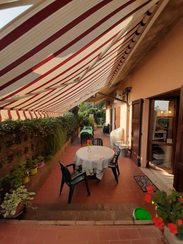 Patio alebo iná vonkajšia časť ubytovania B&B L'Isola di Casa