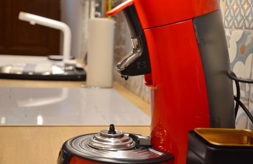 Η κουζίνα ή μικρή κουζίνα στο Embassy Corner