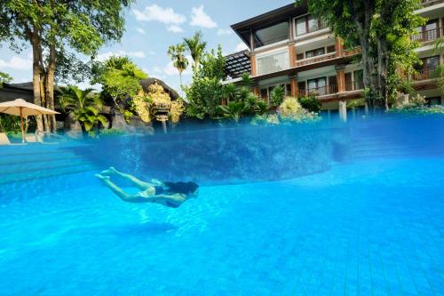Bazén v ubytování Padma Resort Legian nebo v jeho okolí